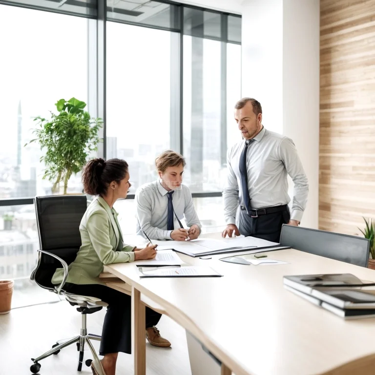 Leader reflecting on impact map